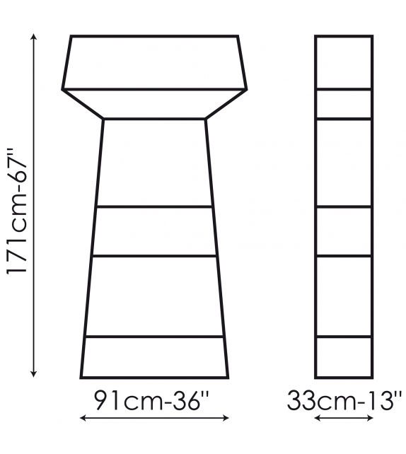 June Bonaldo Shelving Units