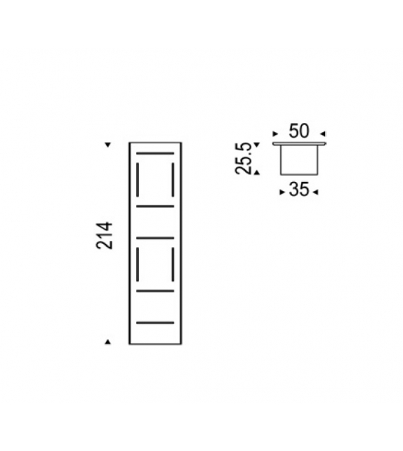 Fifty Cattelan Italia Bookshelf