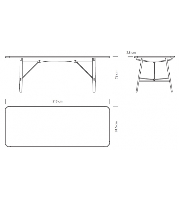 BM1160 Carl Hansen & Søn Mesa