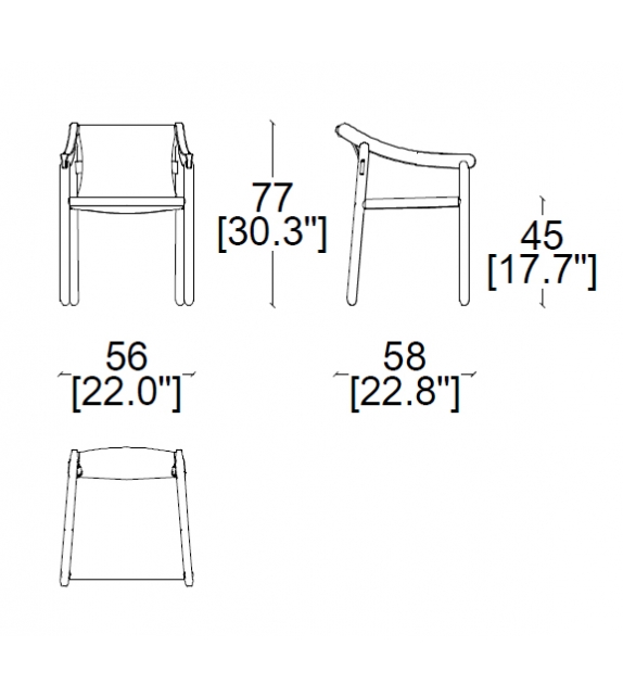 905 Cassina Armstuhl