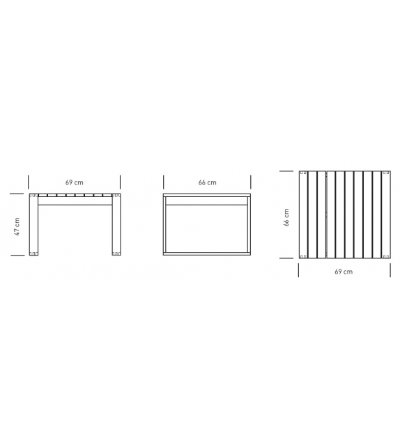 BK16 Carl Hansen & Søn Table D'Appoint