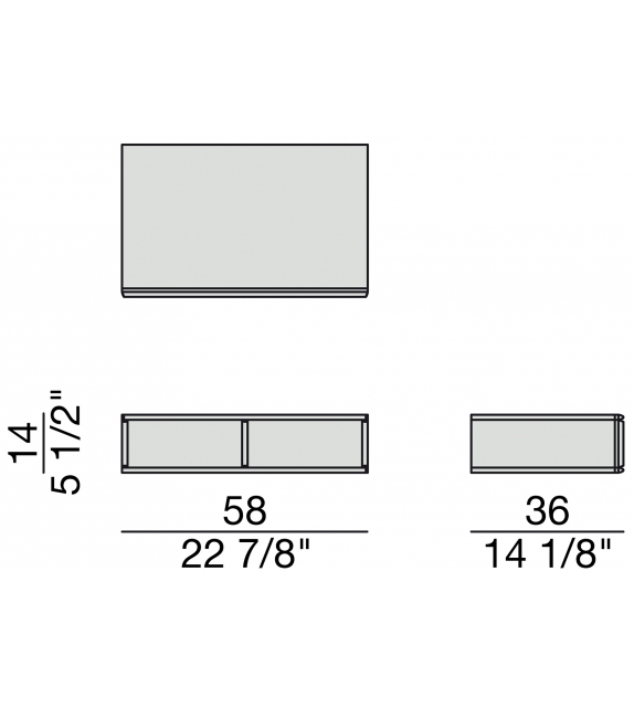 Bayus 5 Porada Wall Cabinet