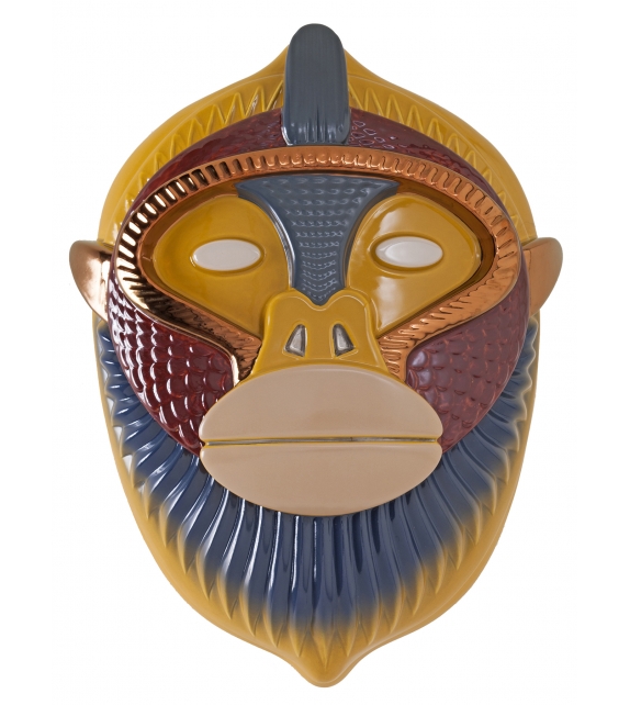 Bosa Primates Masks Kandti Skulptur