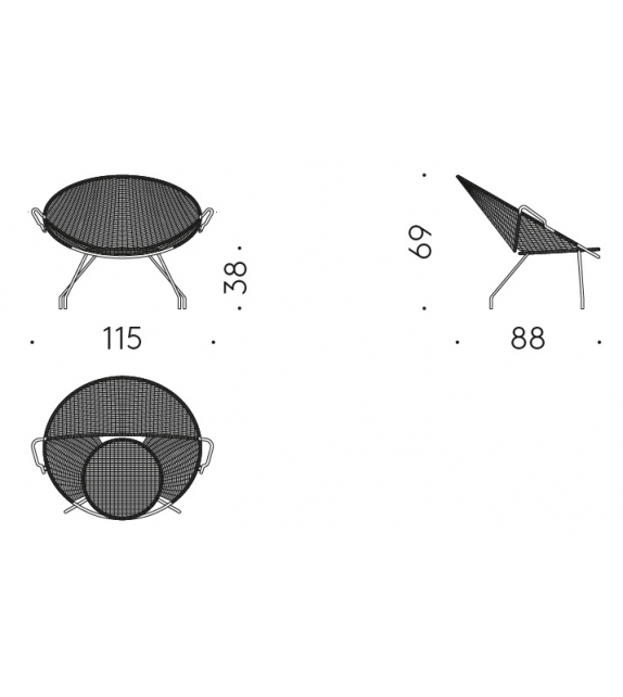 T.54 DePadova Armchair