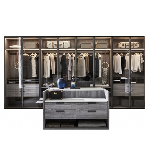 Gliss Master Molteni & C Modular Walk-In Closet