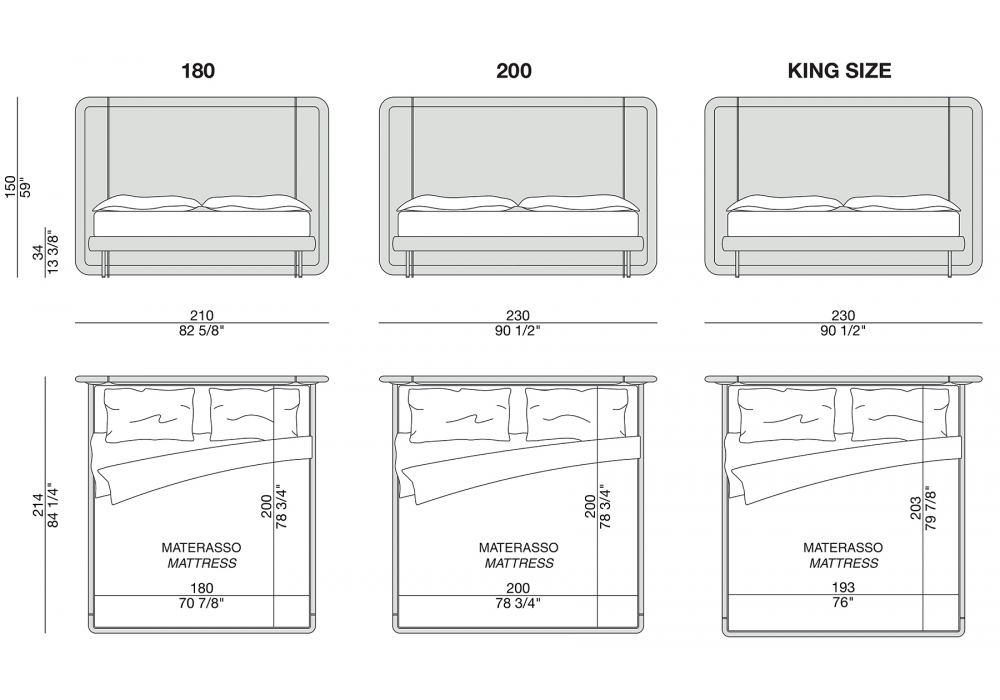 Killian Porada Bed - Milia Shop