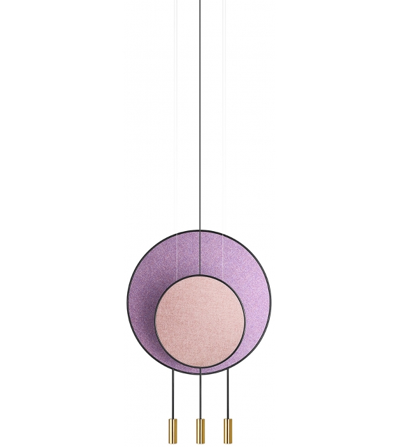 Revolta Estiluz Pendant Lamp with Acoustic Panel