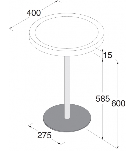 Twig Boffi Side Table