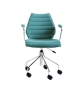 Maui Soft Kartell Chair with Wheels