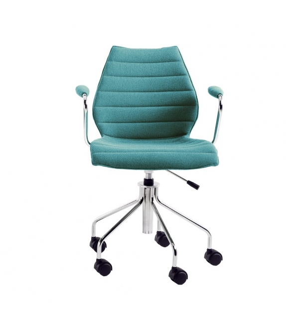 Maui Soft Kartell Chair with Wheels