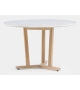 Shaker De La Espada Table with Marble Top