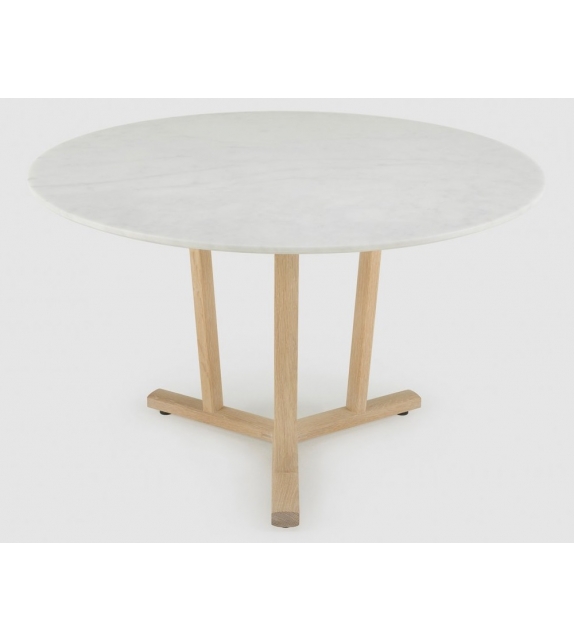 Shaker De La Espada Table with Marble Top