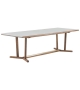 Shaker De La Espada Table with Marble Top