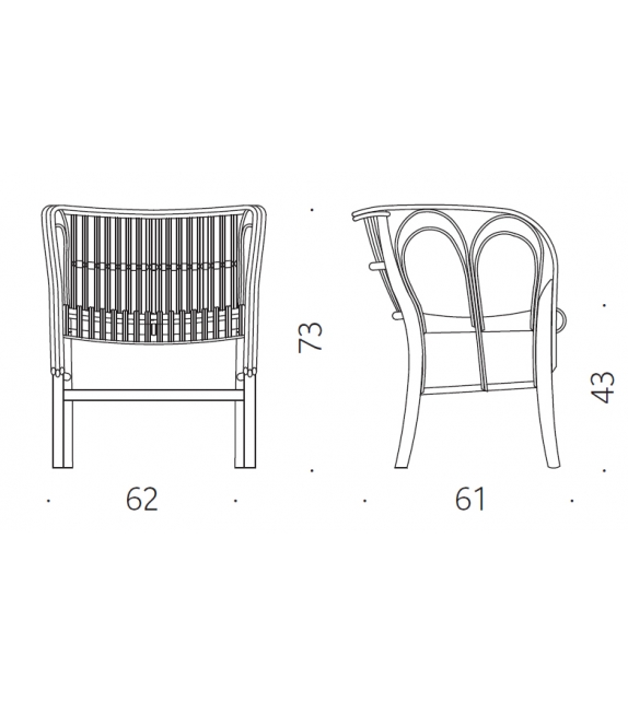 Uragano DePadova Chair