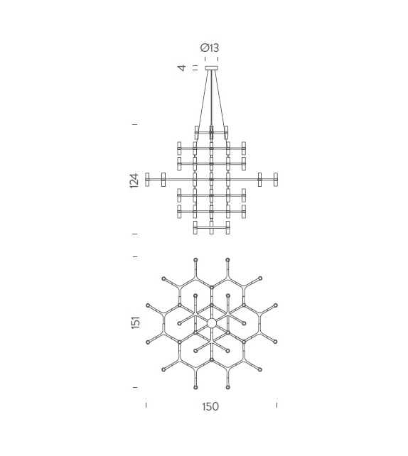 Crown Magnum Nemo Chandelier