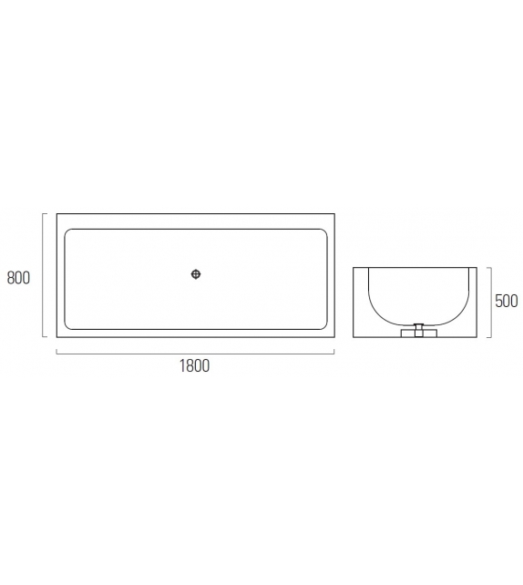 Easy Neutra Badewanne