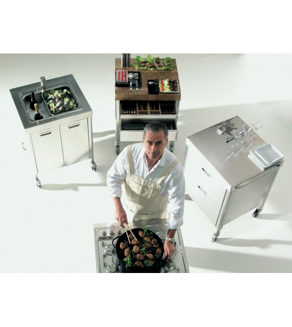 Composizione 70 Alpes Inox Cuisine