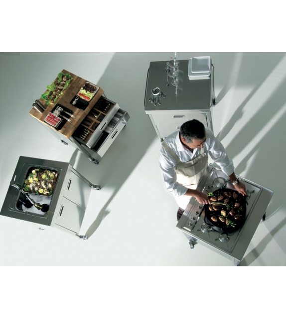 Composizione 70 Alpes Inox Cuisine