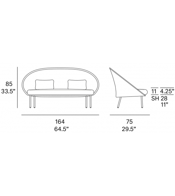 Twins Expormim Sofa