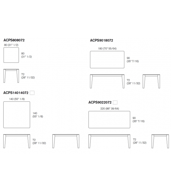 Agapecasa Compensato Table