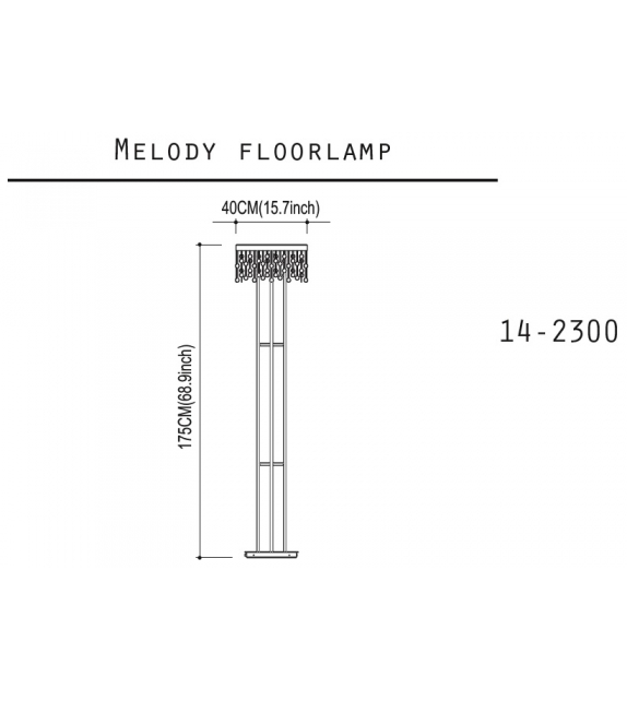 Melody Quasar Suspension Lamp