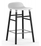 Form Normann Copenhagen Stool with Wood Legs