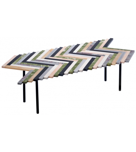 Zig Zag Budri Coffee Table