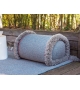 Garden Layers Gan Big Cylindrical Cushion