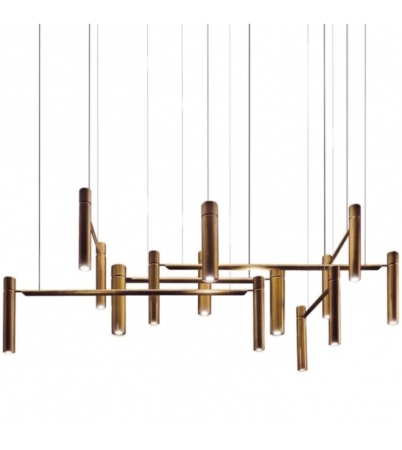 Tubular Horizontal Henge Lampada da Soffitto