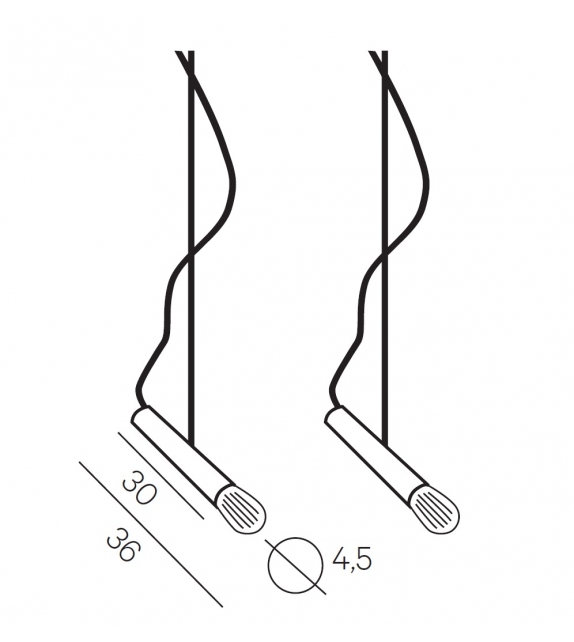 Henge Pipe Light-S Suspension Unique