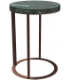 Lithos Maxalto Side Table with Marble Top