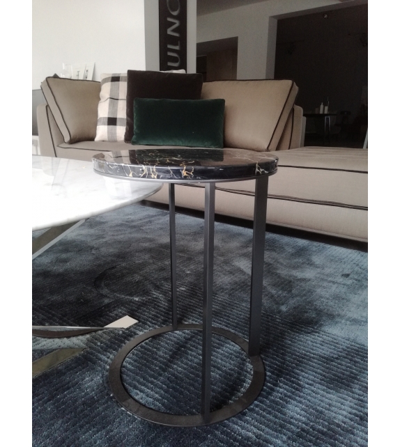 Lithos Maxalto Side Table with Marble Top