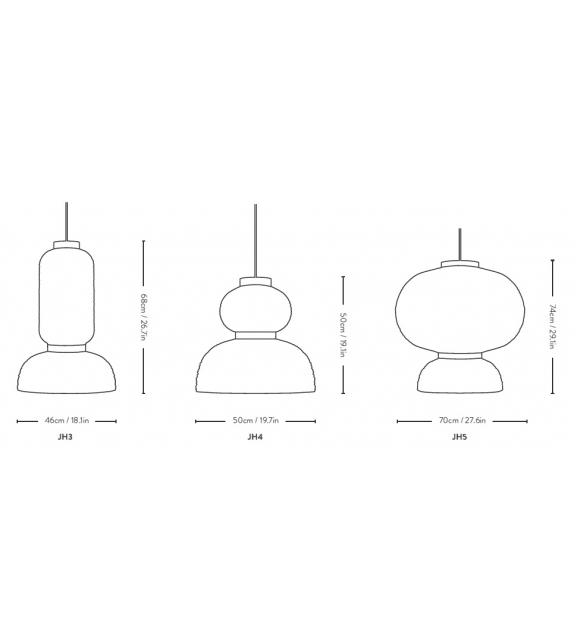 Formakami &Tradition Lampada a Sospensione