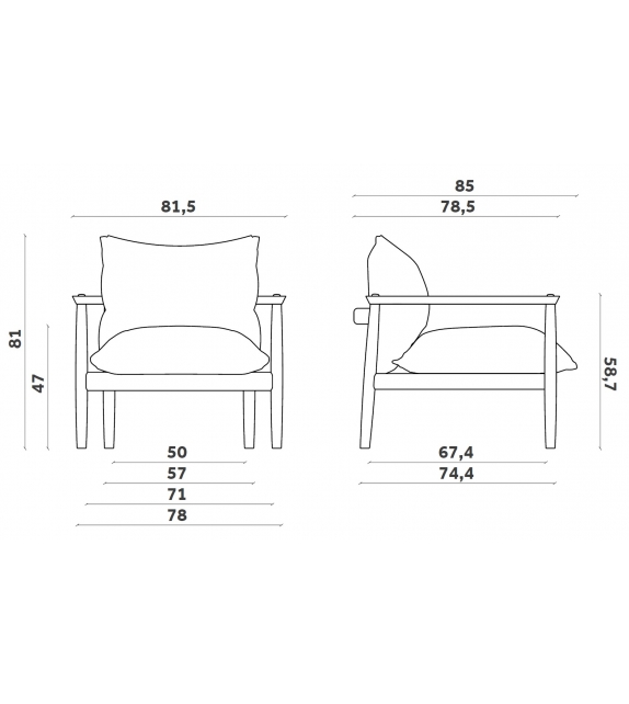 Sergia Miniforms Armchair