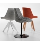 Flow Textile MDF Italia Chair With Central Leg