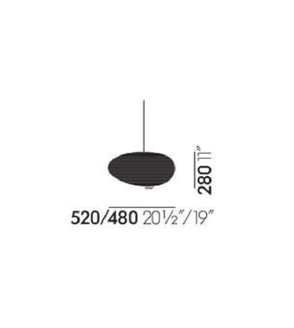 Akari 16A Vitra Pendant Lamp