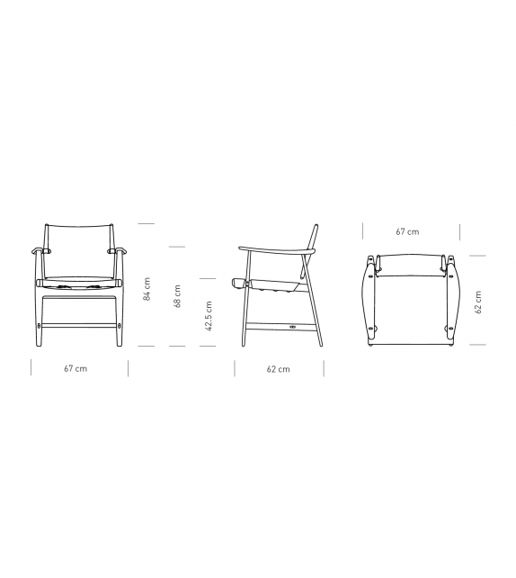 BM1106 Huntsman Chair Carl Hansen & Søn Chaise