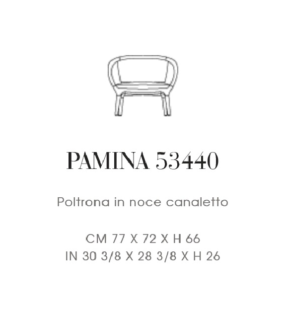 Pamina Giorgetti Armchair