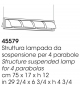 Shield Giorgetti Suspension Lamp