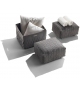 Flexform Bangkok Outdoor Pouf