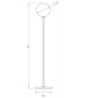 IC F2 Flos Outdoor Floor Lamp