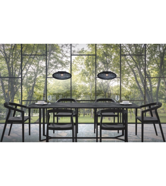 Monsieur Ellipse Tribù Suspension Lamp