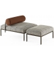 Oly Gallotti&Radice Banquette & Pouf