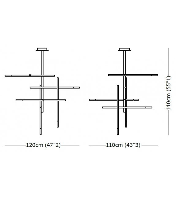 Ready for shipping - Kitami Venicem Suspension Lamp (110V)