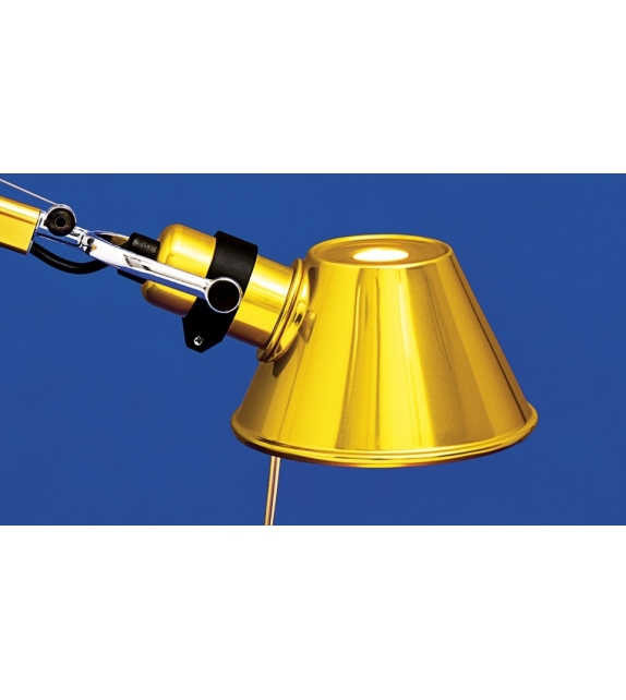 Prêt pour l'expédition - Tolomeo Micro Gold Artemide Lampe de Table