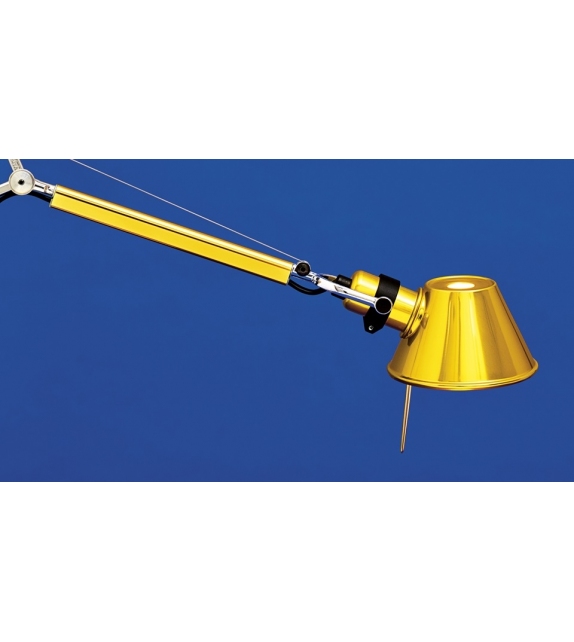 Prêt pour l'expédition - Tolomeo Micro Gold Artemide Lampe de Table