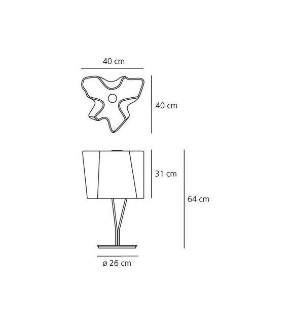 Prêt pour l'expédition - Logico Artemide Lampe de Table