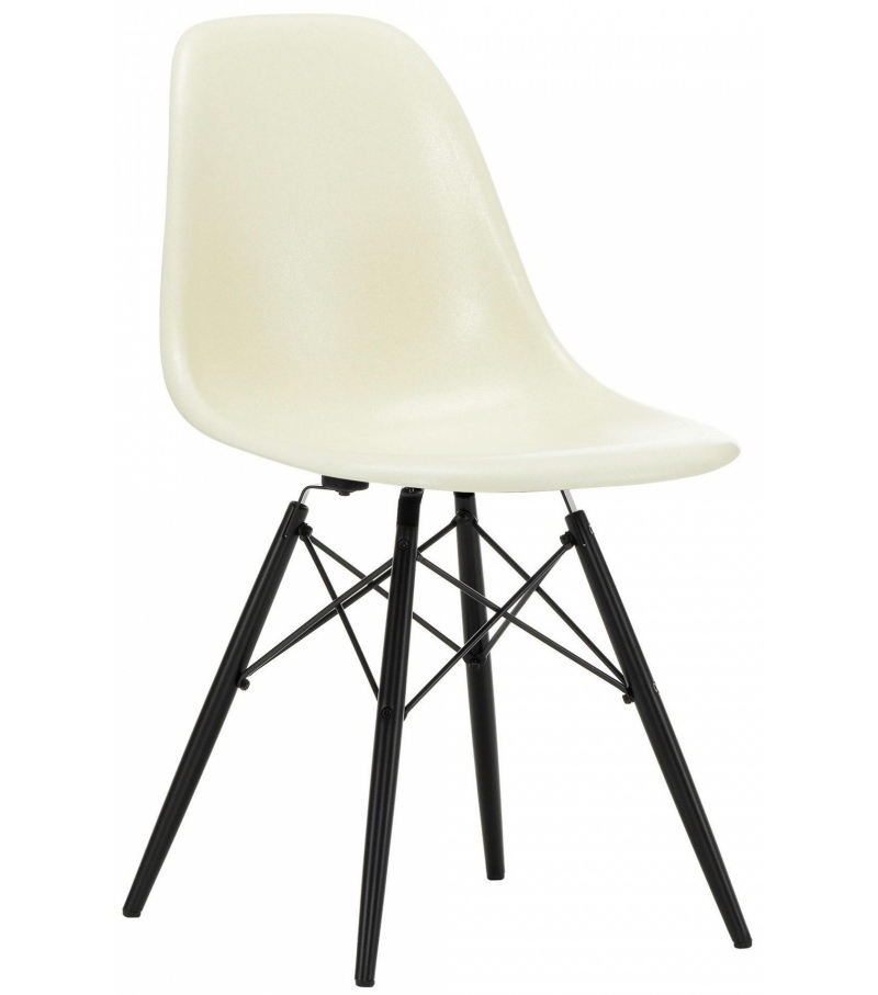 Prêt pour l'expédition - Eames Fiberglass Chair DSW Vitra Chaise