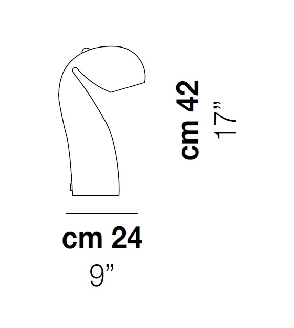 Bissona Vistosi Tischleuchte