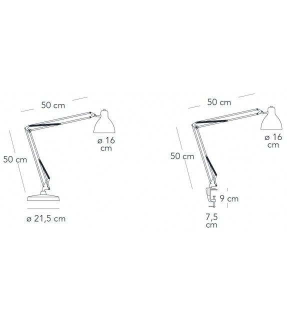 Naska Fontana Arte Table Lamp